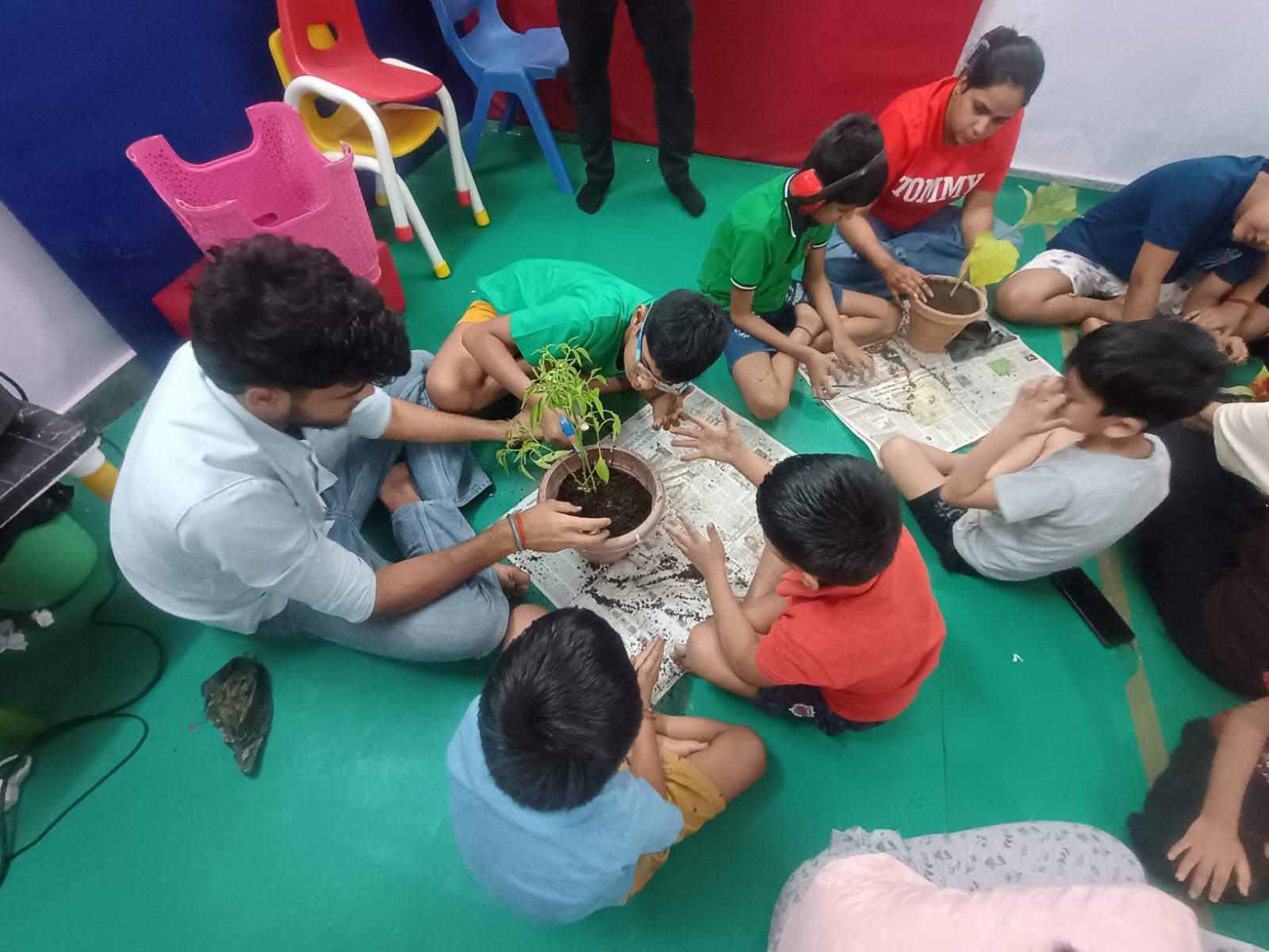 Rising Stars Planting Activity